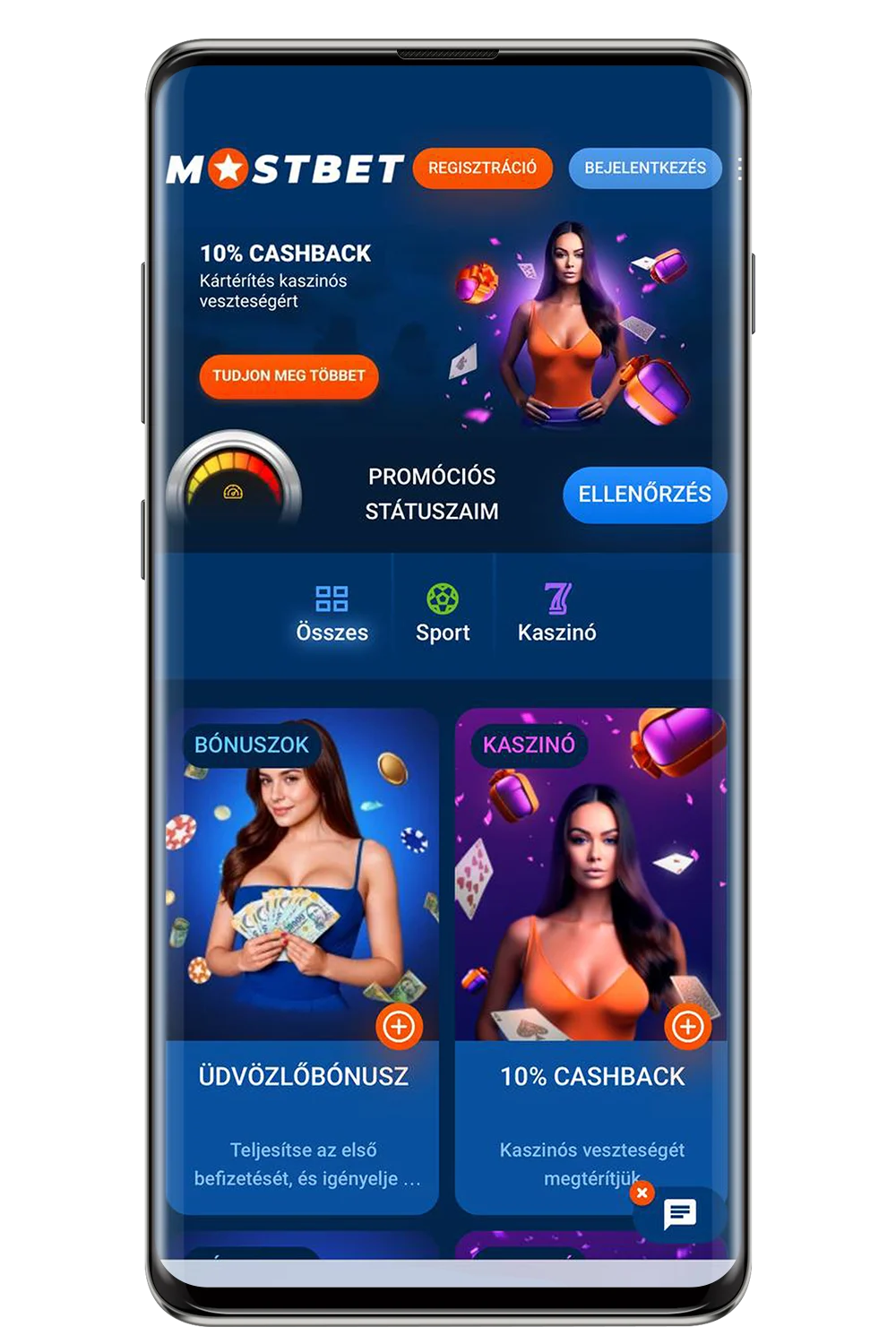 Képernyőfelvétel a hivatalos weboldalról